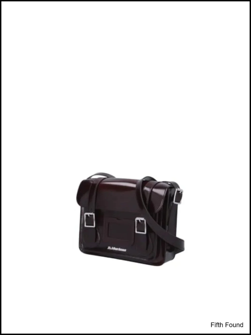 Vegan Leather Satchel Messenger Bag
